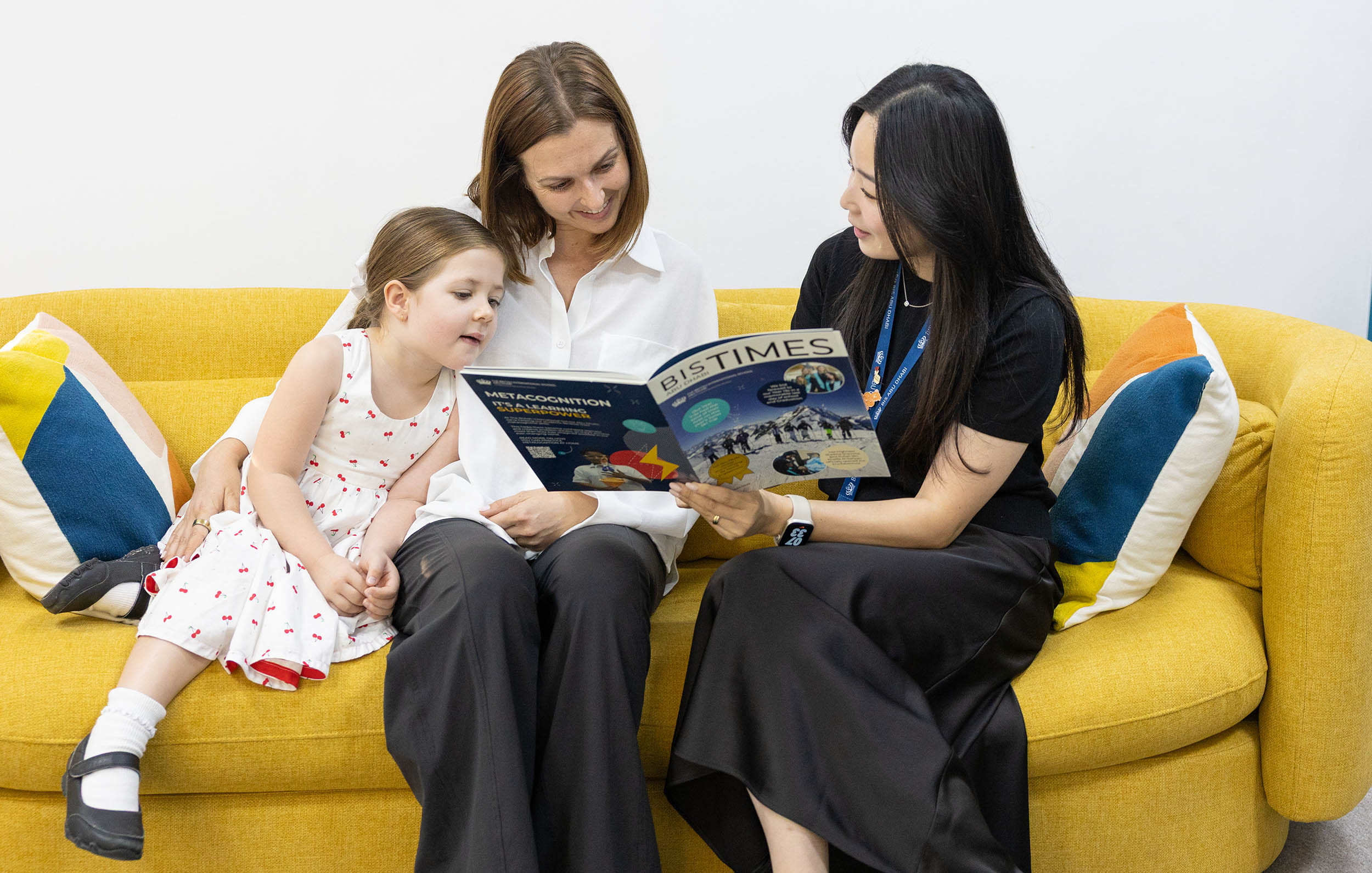 The British International School Abu Dhabi Admissions Team Admissions | BIS Abu Dhabi | International School - 01 - Level 2 Page Header With Text Only