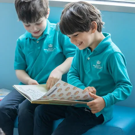 Two BISC Lincoln Park Early Years students