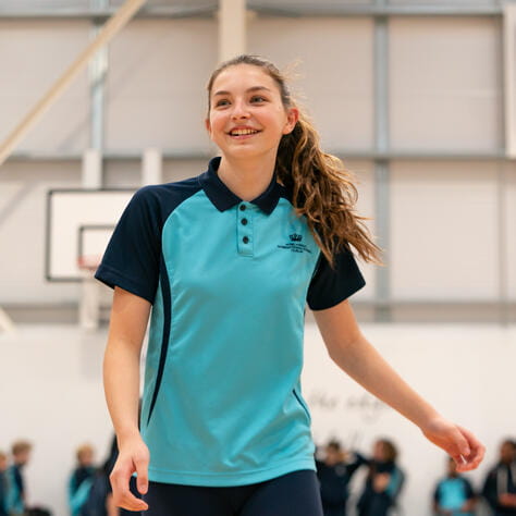 Student at NAISD international school in Dublin