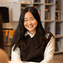 an icon with IB student sitting in IBLC