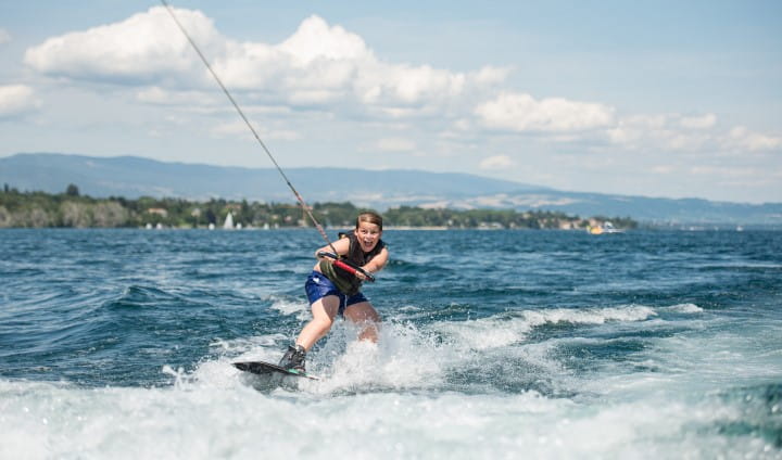 Nord Anglia Summer Camp water skiing
