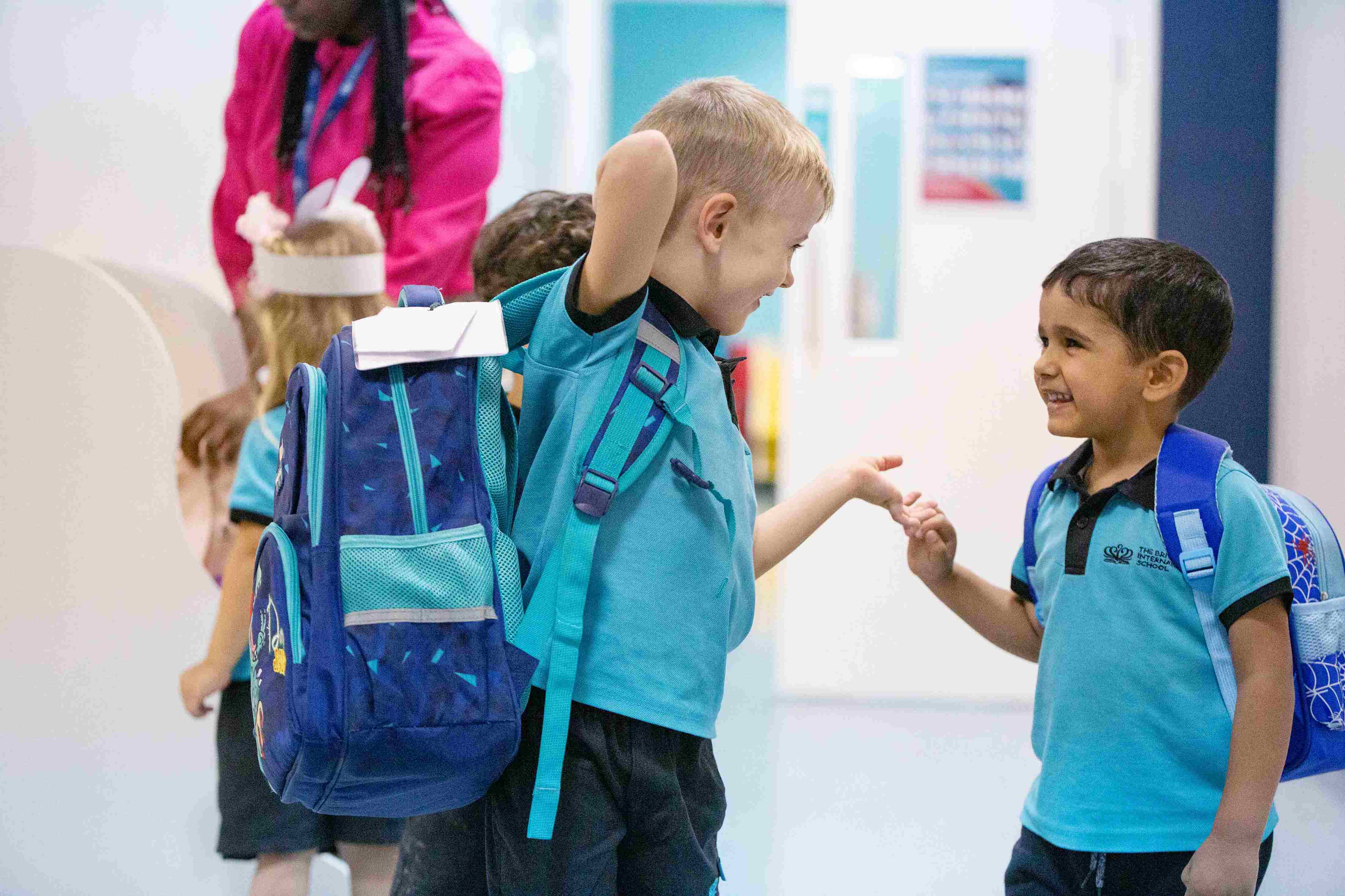 EYFS Abu Dhabi Curriculum | BIS Abu Dhabi - Visual Time Line Tabs - A typical day