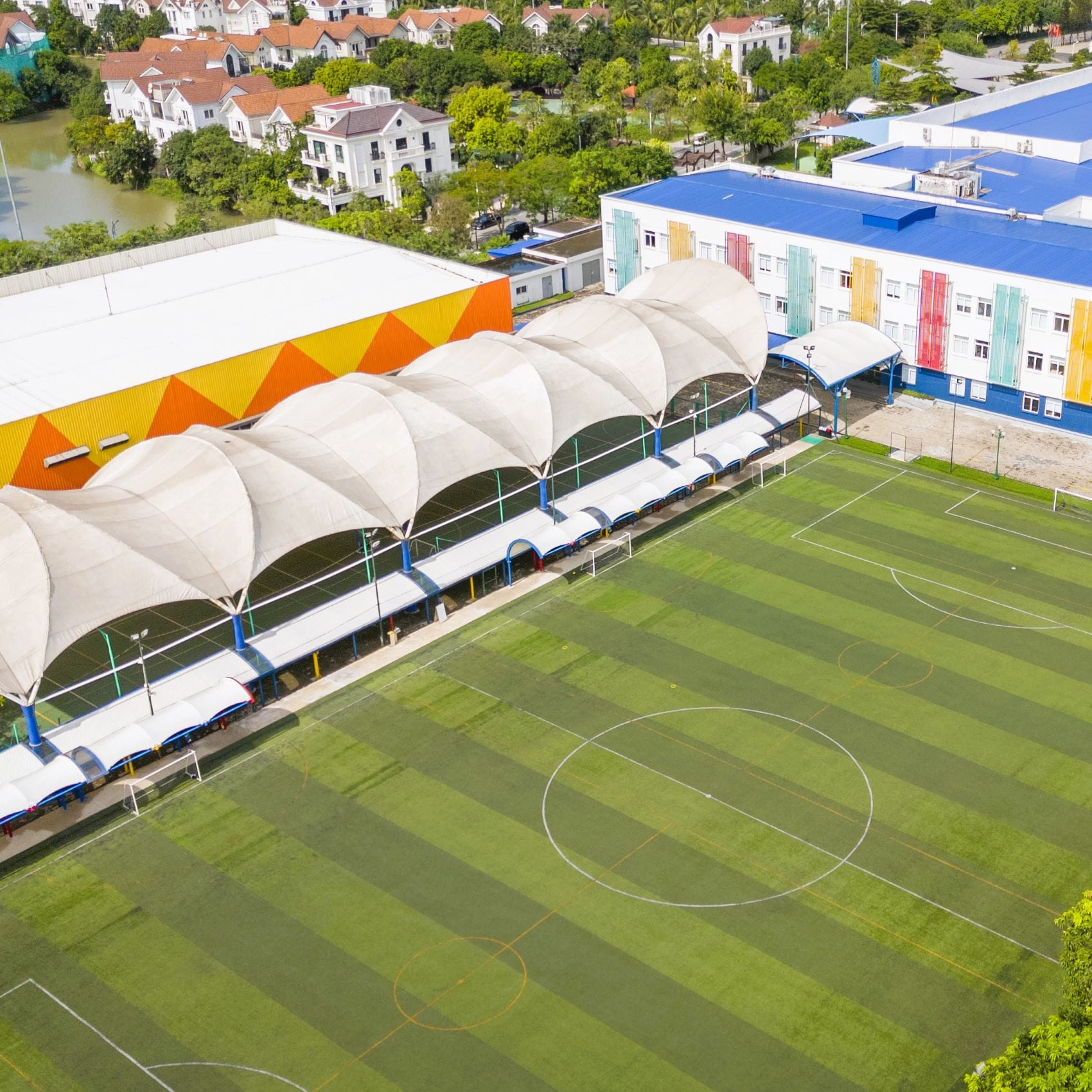 Sports Facilities aerial Sports Facilities aerial