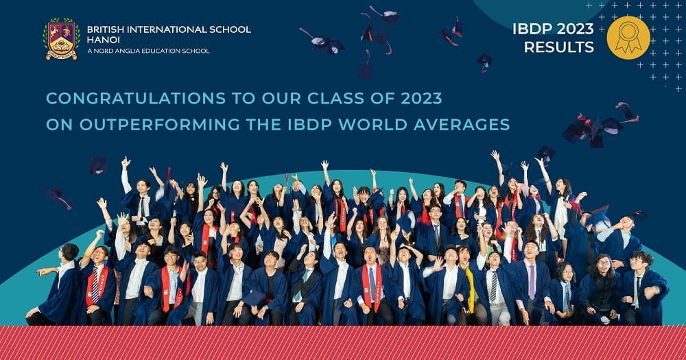 BIS Hanoi Students Achieve Recordbreaking IB Results 2023 100