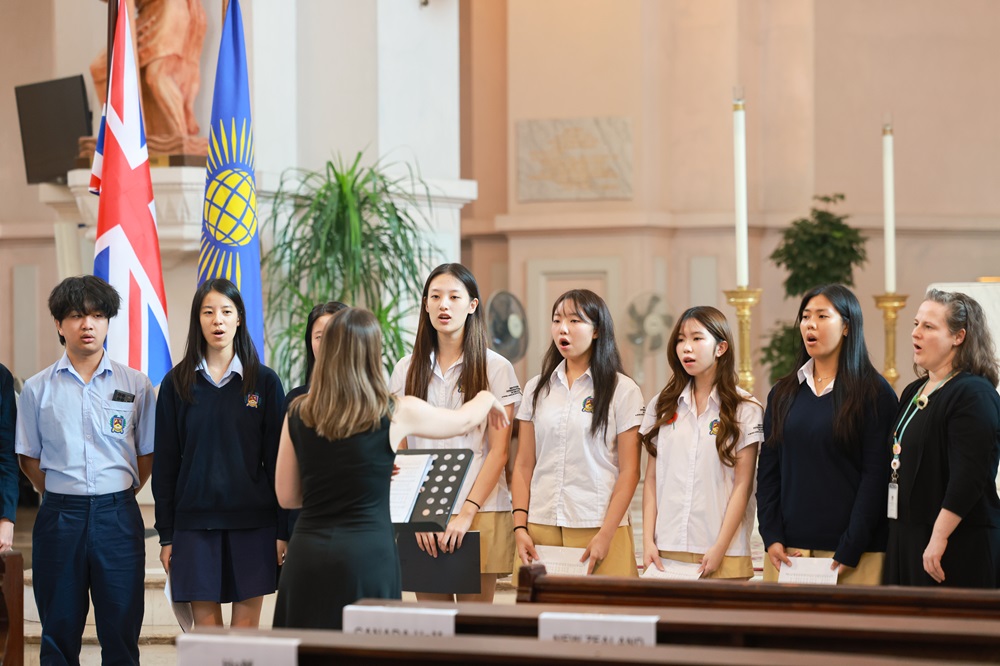 BIS Hanoi Secondary Choir performs at UK and Commonwealth Remembrance Service at Cua Bac Church | British International School - BIS Hanoi Secondary Choir performs at UK and Commonwealth Remembrance Service at Cua Bac Church