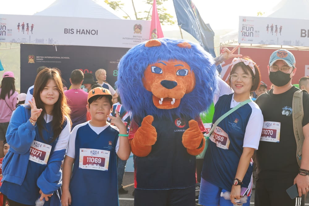 BIS Hanoi families come together for BritCham Fun Run | British International School Hanoi - Britcham Fun Run 2024
