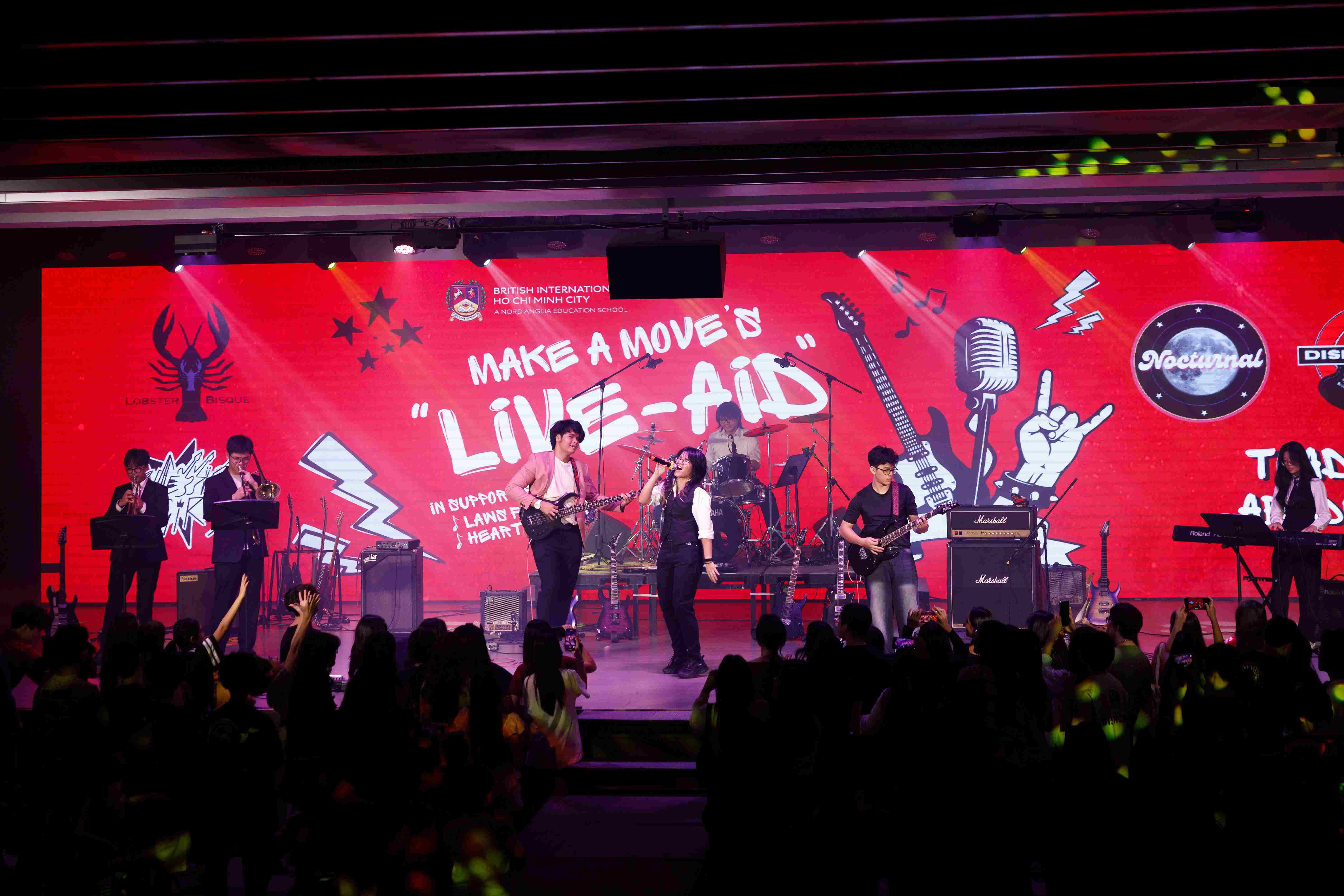 Student-led rock concert Live Aid supports Laws for Paws - Carousel For News Detail 1