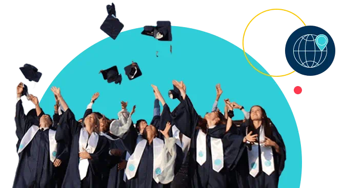 British International School of Houston High School Scholarship - Promo With Collage