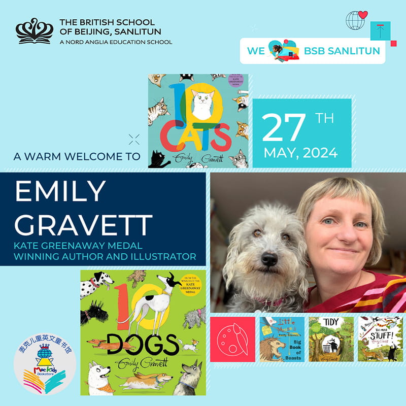 We Love Emily Gravett! | BSB Sanlitun - We Love Emily Gravett