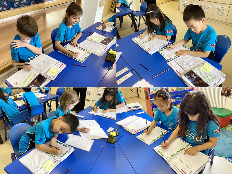 We Welcome Wonderful Writing in Year 2! | BSB Sanlitun - We Welcome Wonderful Writing in Year 2