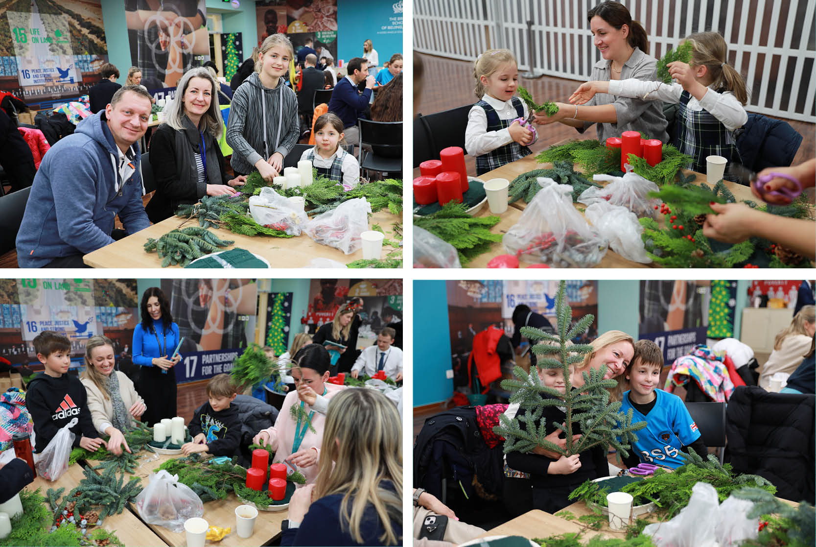 BSB German Family Tradition Advent Wreath Making - BSB German Family Tradition Advent Wreath Making