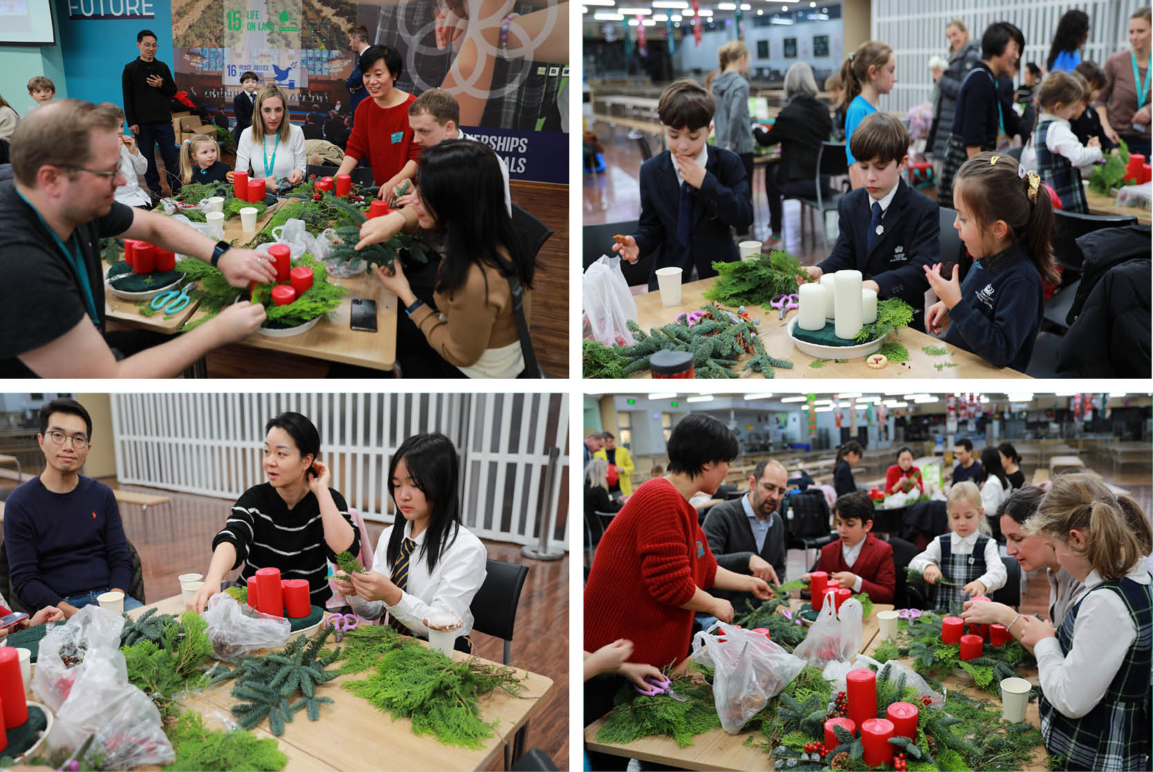 BSB German Family Tradition Advent Wreath Making - BSB German Family Tradition Advent Wreath Making