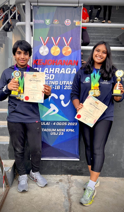 BSKL Students wins medals and named Athletes of the Year - Carousel For News Detail