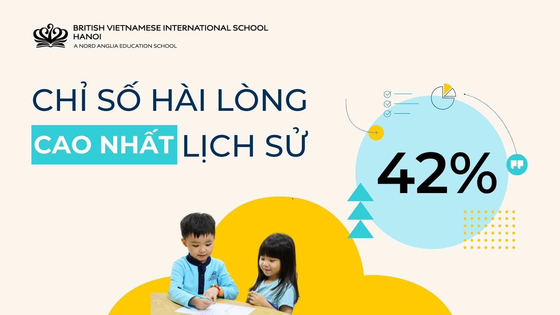 BVIS Hà Nội đạt chỉ số hài lòng cao nhất trong lịch sử khảo sát phụ huynh  - BVIS Hanoi Achieves Highest-Ever Net Promoter Score in Parent Satisfaction Survey