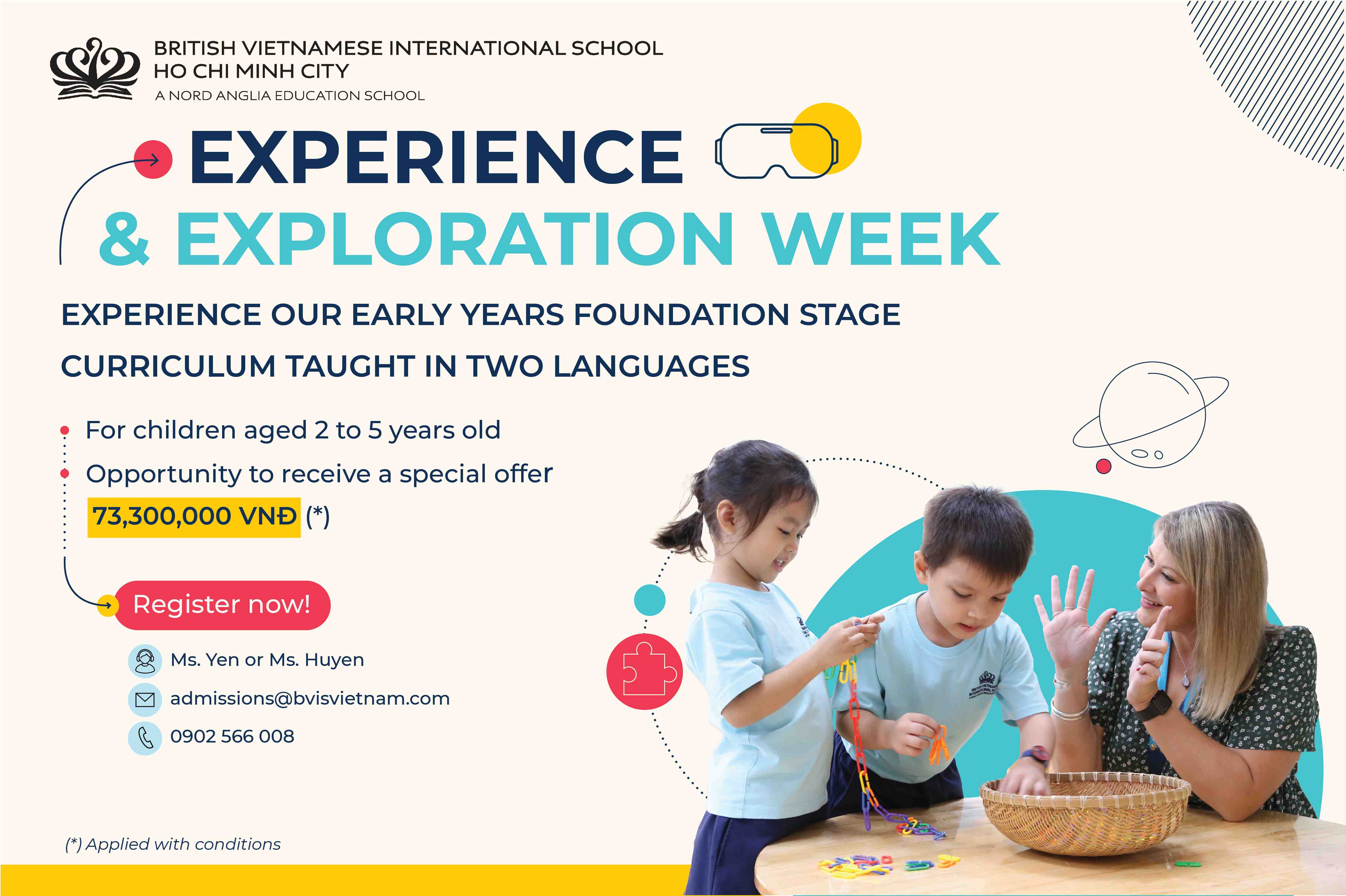 Experience and Exploration Week – a chance for children to experience first-hand our British style education - Experience and Exploration Week a chance for children to experience British style education