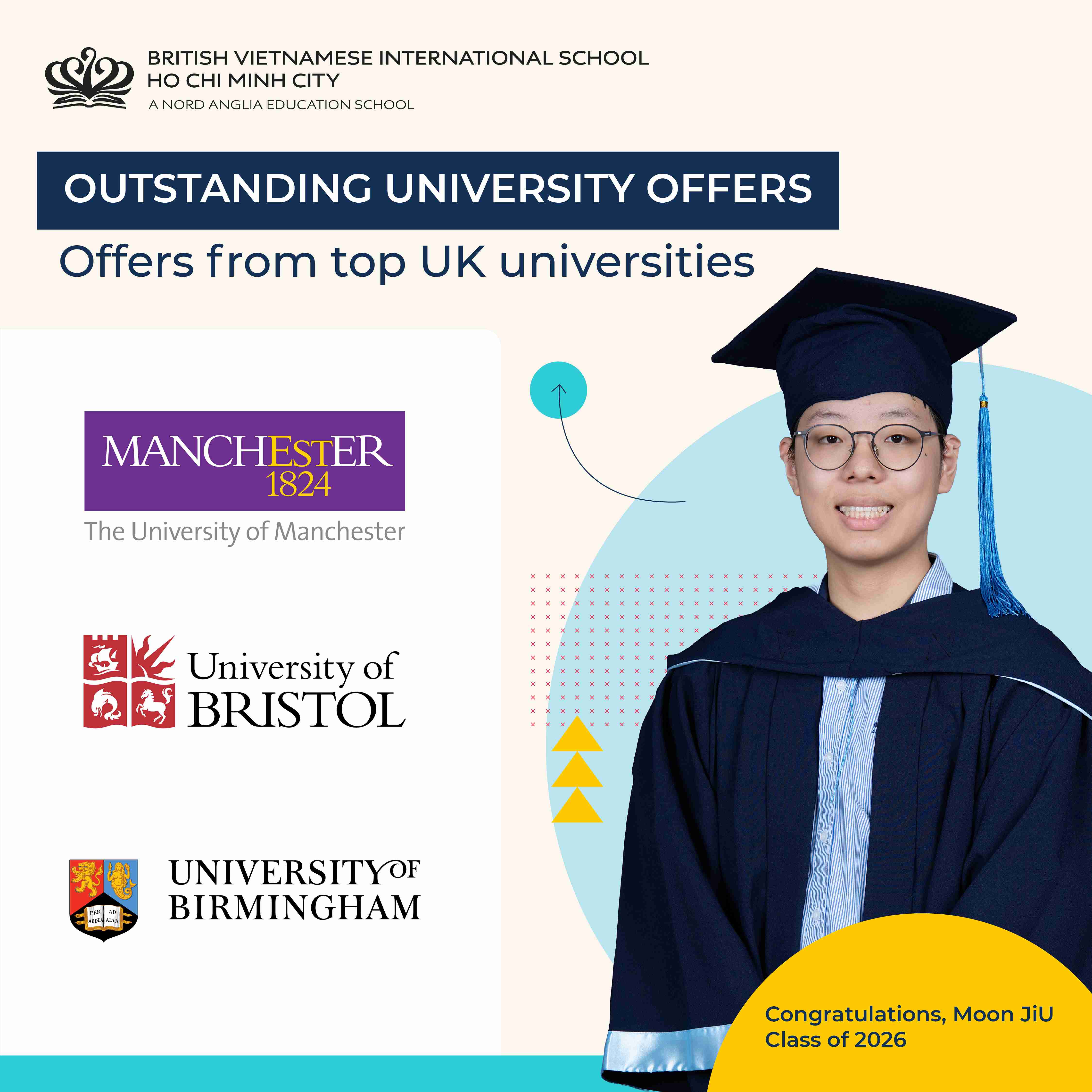 Moon JiU (Class of 2026): receives offers from top Russell Group universities in the United Kingdom - Moon JiU Class of 2026 receives offers from top Russell Group universities in the United Kingdom