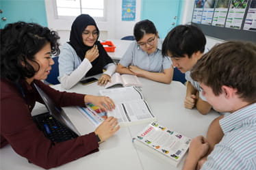 IB School in Singapore | Dover Court International School - Visual Time Line Tabs