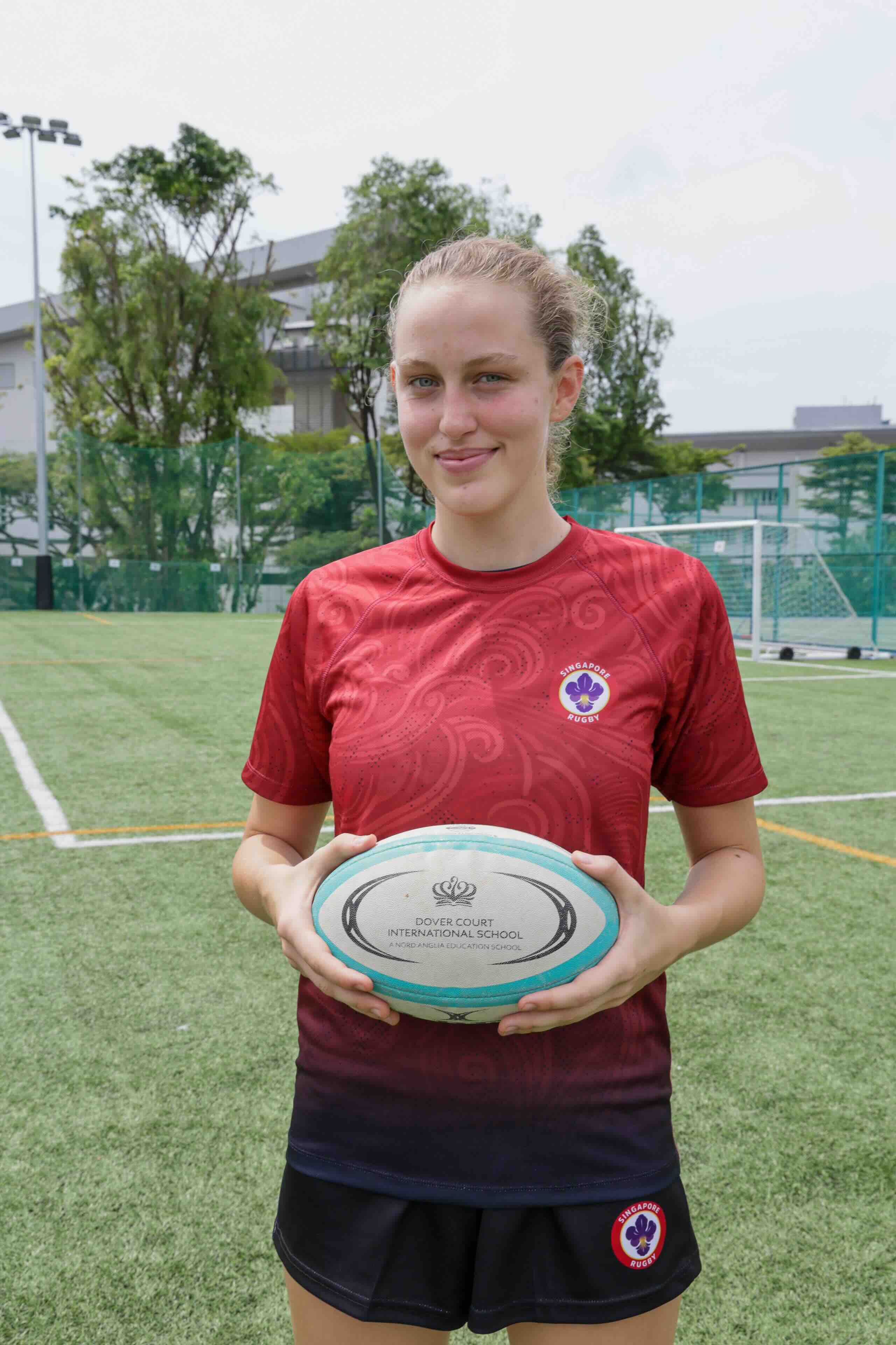 Dover Court Student Astrid joins Singapore Rugby Unions U18 - Carousel For News Detail - Doverian Astrid Rugby