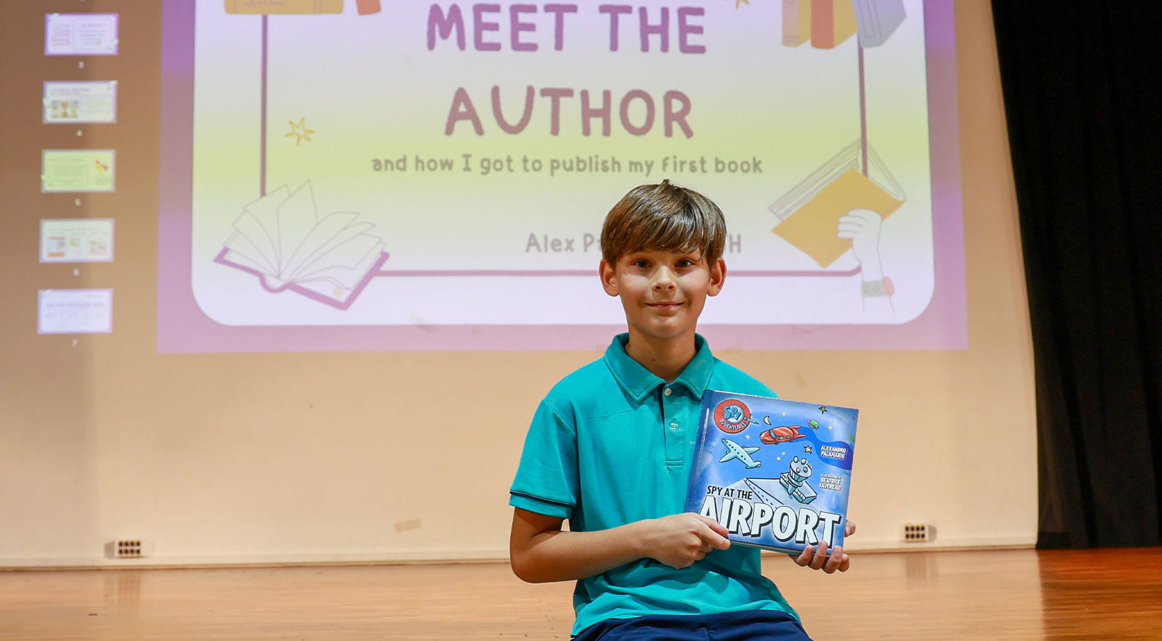 DCIS Year 5 student Alex publishes first book - DCIS Year 5 student Alex publishes first book