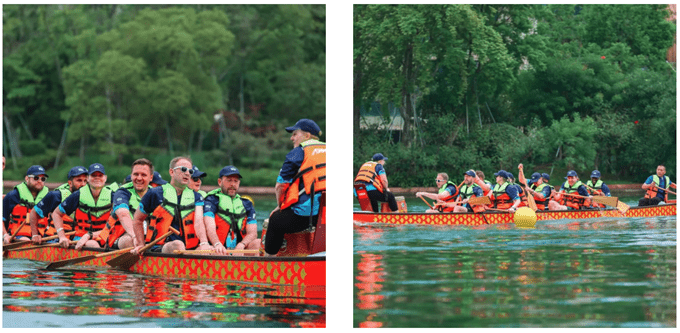 Leman Team at Luxe Lakes Dragon Boat Race - Leman Team at Luxe Lakes Dragon Boat Race