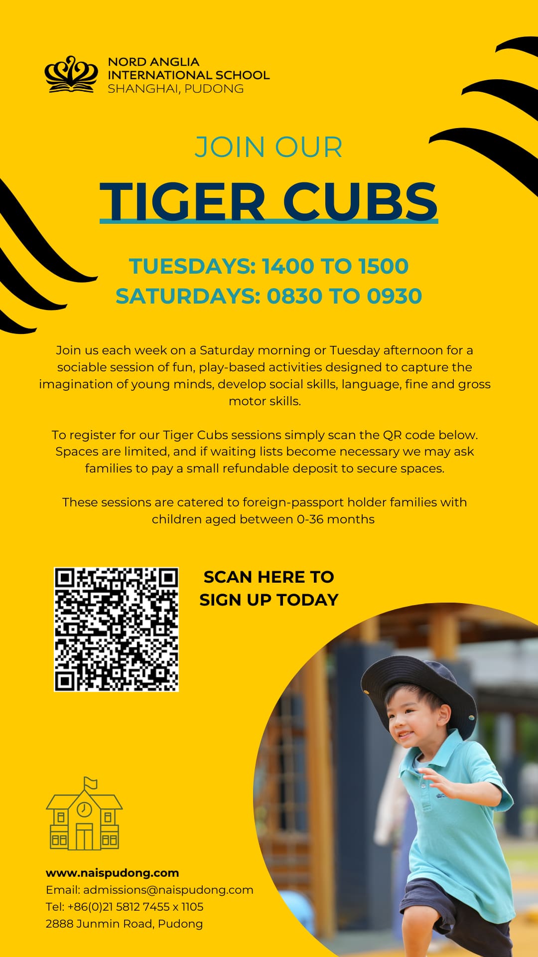 Tiger Cubs Sessions Restart - Tiger Cubs Sessions Restart