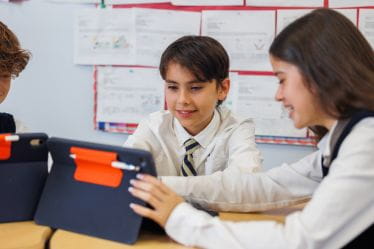 middle school classroom