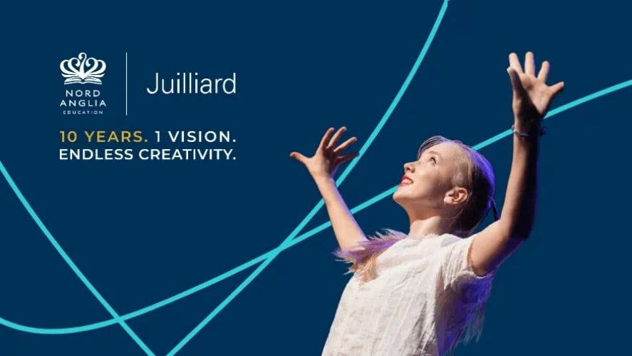 Juilliard 10 year collaboration banner