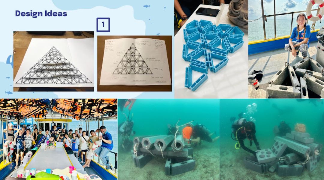 Year 9 St Andrews students create an Artificial Reef in Rayong | St Andrews - Year 9 St Andrews students create an Artificial Reef in Rayong